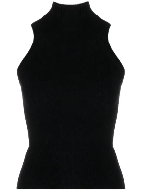 Patou top tejido con cuello de tortuga