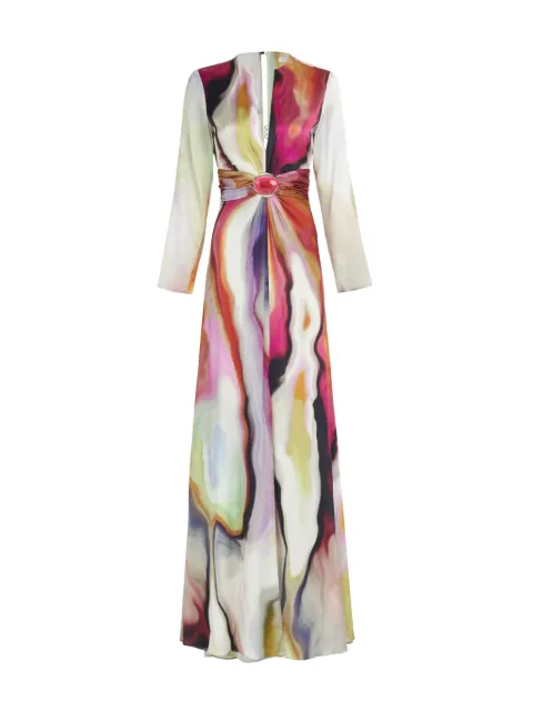 Silvia Tcherassi Zarina abstract-print gown
