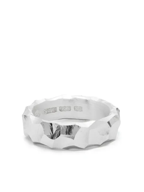 All Blues Tire silver ring