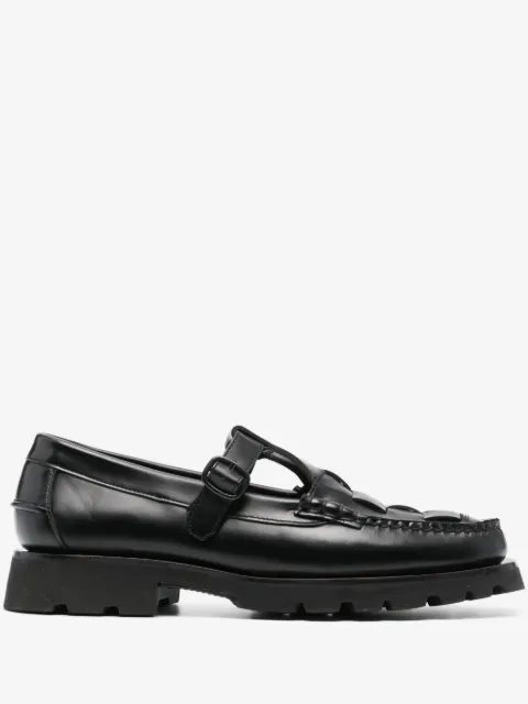 Hereu mocasines Soller con diseño entretejido