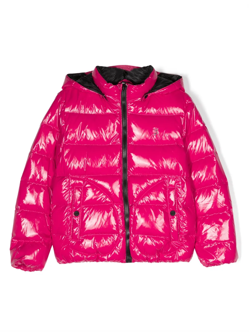 Herno Kids Glanzend bomberjack Roze