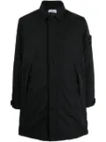 Stone Island Compass-badge padded coat - Black