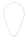 All Blues logo-engraved chain necklace - Silver