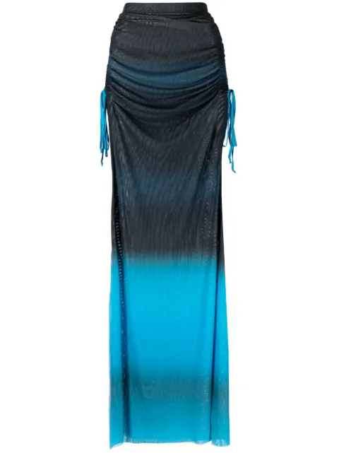 Kerne.Milk Maya gradient-effect maxi skirt