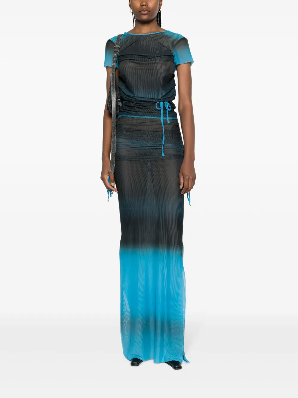Kerne.Milk Maya gradient-effect maxi skirt | High-Waisted Skirts | Image 2