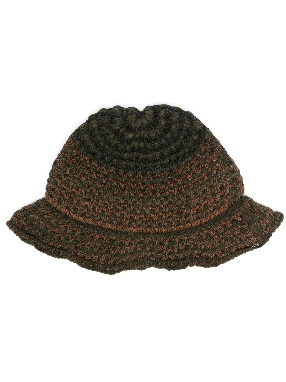 Isa Boulder bob à détails de perforations - Vert Top Merken Winkel