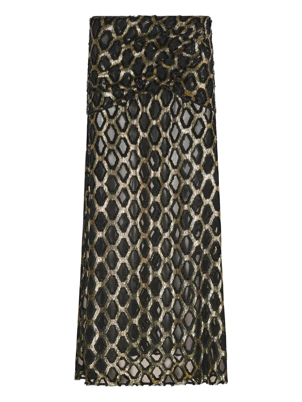 Johanna Ortiz Pura Luz Maxi Skirt In Black