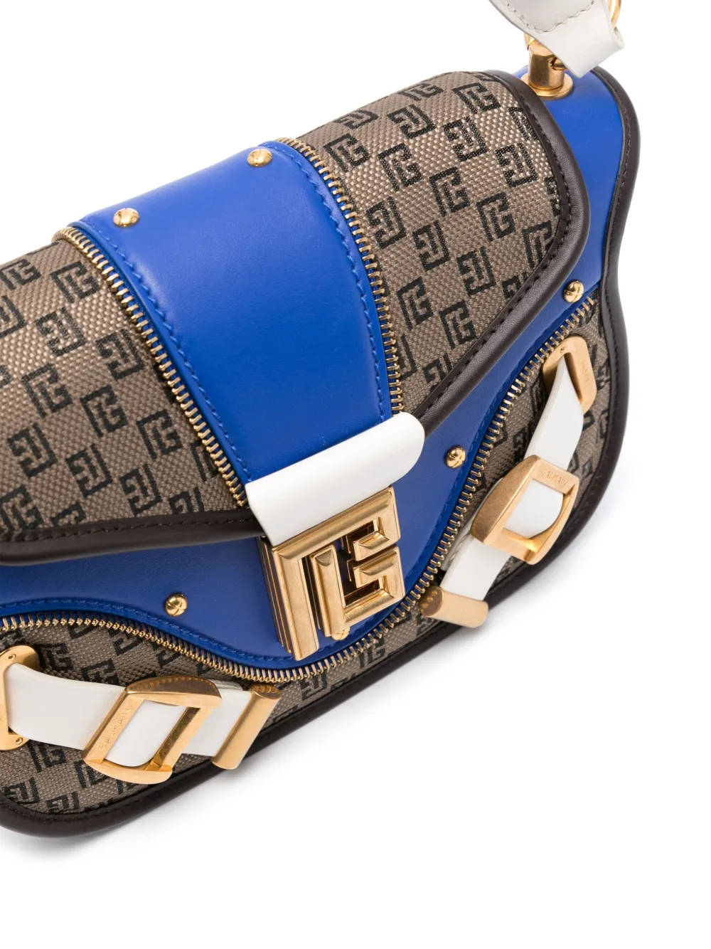 Balmain Blaze crossbodytas met vlakken Bruin