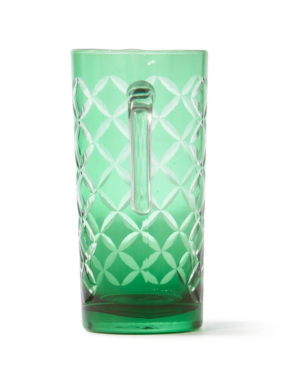 Shop Polspotten Cuttings Glass Pitcher (1l) In Green