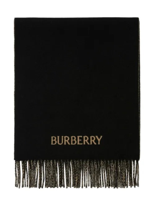 Écharpe en cachemire à design bicolore - Burberry - Modalova