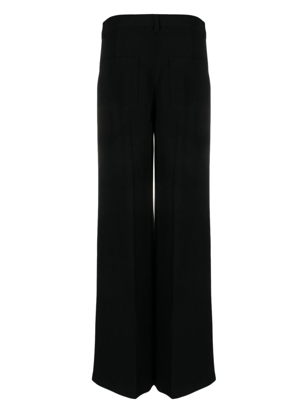 ASPESI wide-leg tailored trousers - Zwart