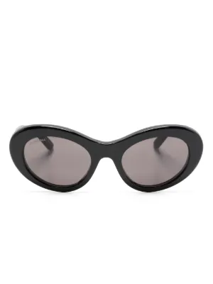 Balenciaga Eyewear キャットアイ サングラス | ブラック | FARFETCH JP
