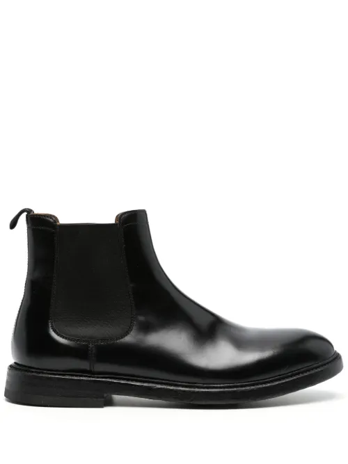 Bottines à détail de perforations - Cenere GB - Modalova