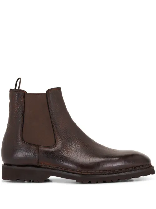 Bottines à bout en amande - Bontoni - Modalova