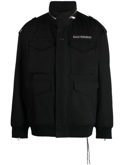 Veste zippée à logo imprimé - Mastermind Japan - Modalova