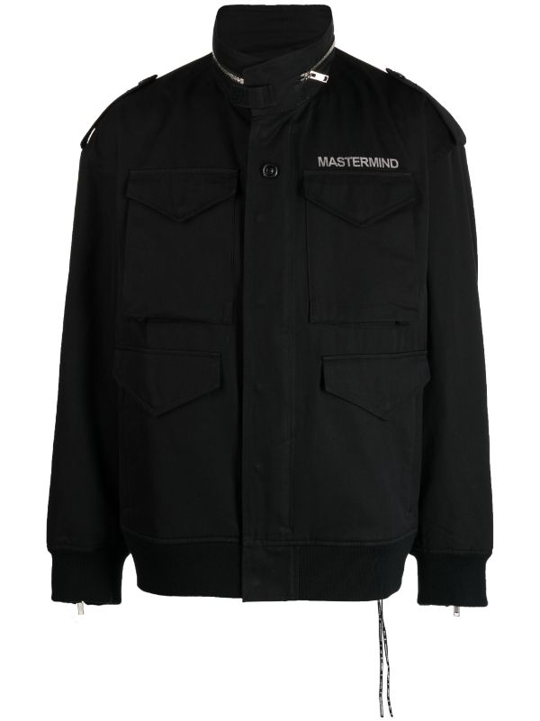 Mastermind Japan logo-print zip-detail Jacket - Farfetch