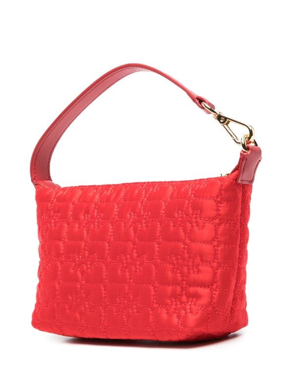 Red Leather Sherton Crossbody bag