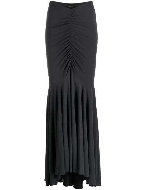 THE ANDAMANE draped full skirt
