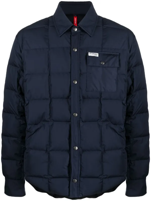 Fay Quilted Padded Shirt Jacket - Farfetch