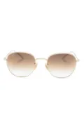 Ray-Ban metallic pantos-frame sunglasses - Gold