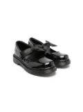 Dr. Martens Kids Maccy patent-leather ballerina shoes - Black