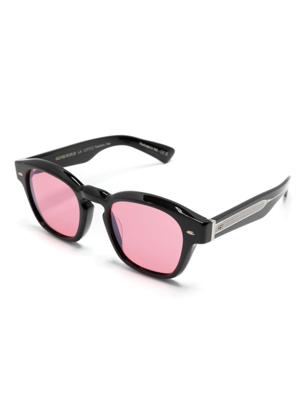 Shop Oliver Peoples Maysen Square-frame Sunglasses In Black