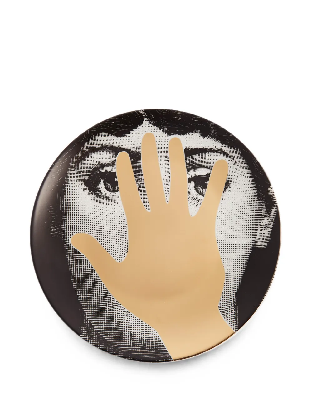 Fornasetti assiette décorative Tema e Variazioni n.16 - Noir Fornasetti assiette décorative Tema e Variazioni n.16 - Noir