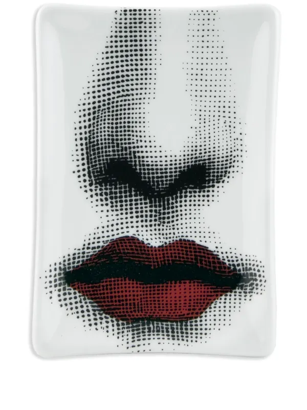 FORNASETTI　　　Tema e Variazoni アッシュトレイ Fornasetti Tema e Variazioni Bocca アッシュトレイ | ホワイト