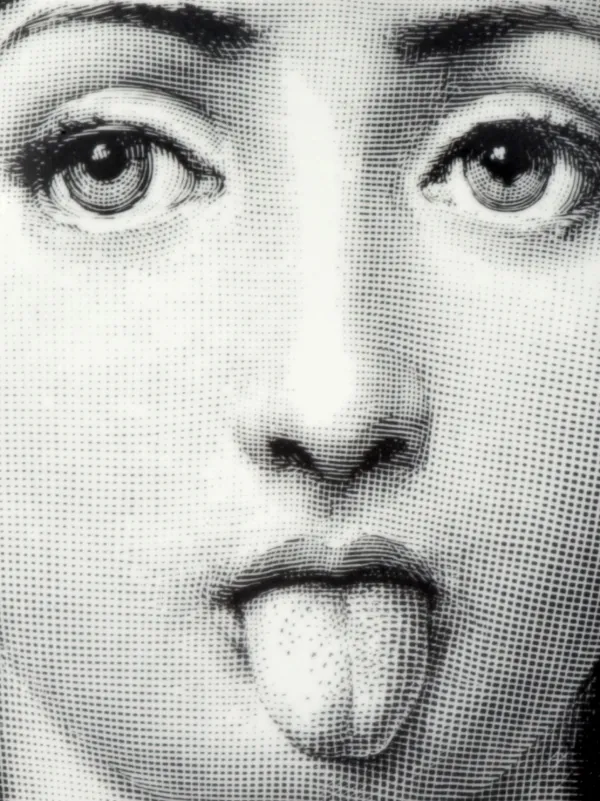 Formnasetti お皿 Fornasetti Prato Decorativo Tema E Variazioni N82 26cm | Preto