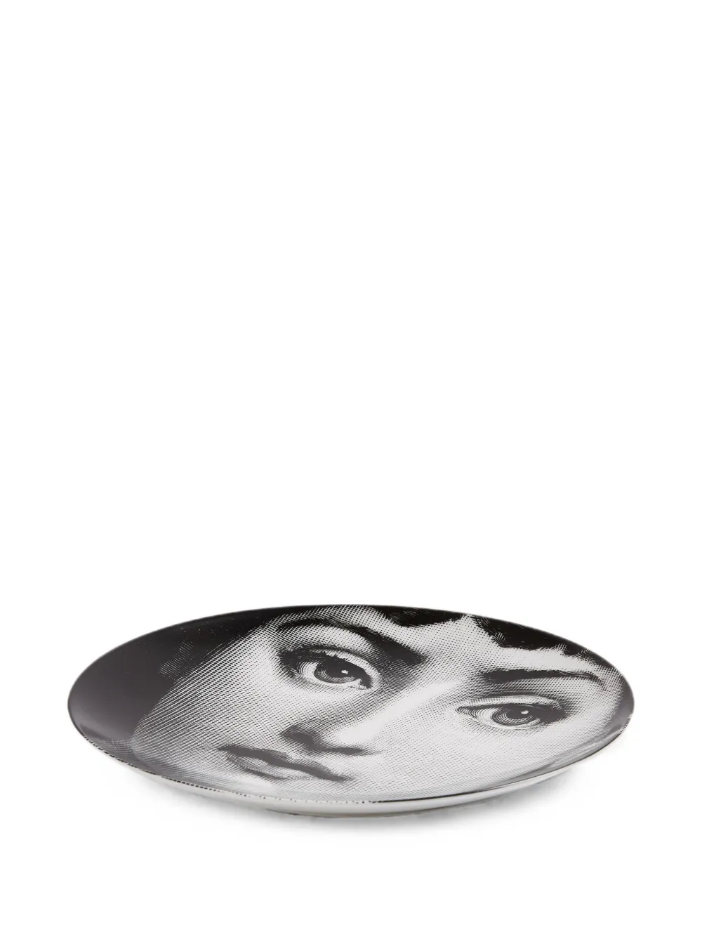 Fornasetti Tema e Variazioni N1 ウォールプレート 26cm | ブラック