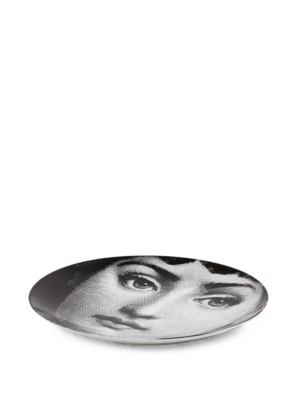 Fornasetti Tema E Variazioni N1 Wall Plate | Black | FARFETCH