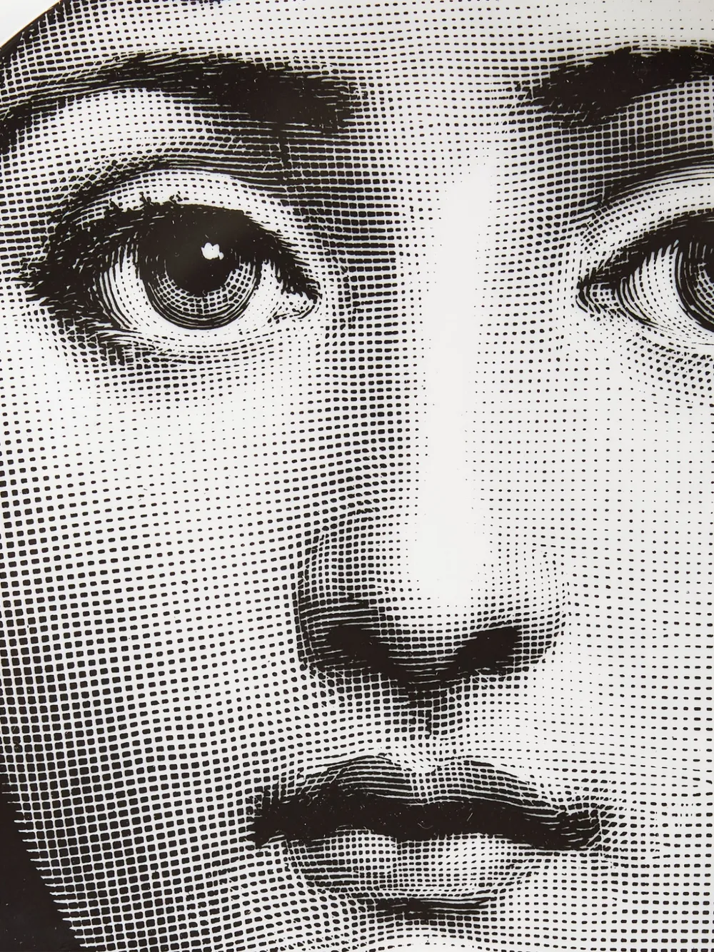 Fornasetti Tema e Variazioni N1 ウォールプレート 26cm | ブラック