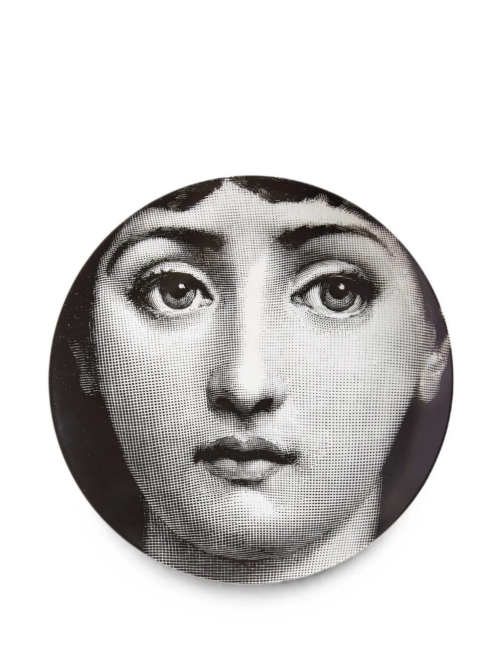 Fornasetti Tema e Variazioni N1 ウォールプレート 26cm | ブラック