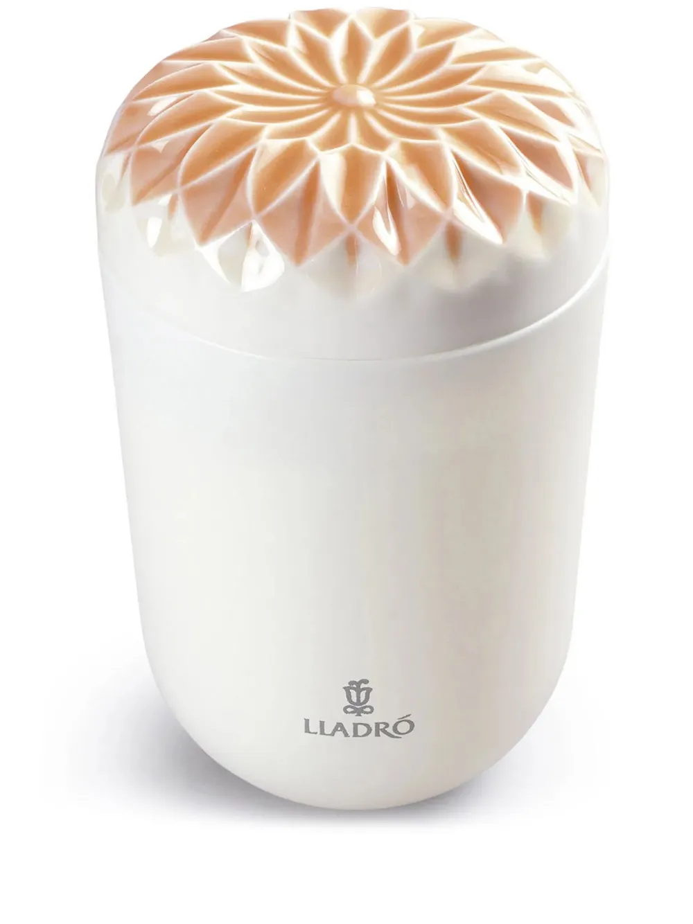 Lladró Echoes of Nature scented candle (635g) | White | Image 1