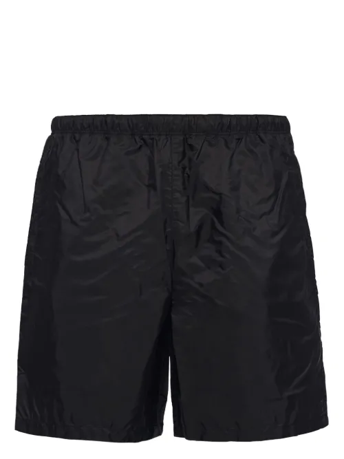 Short de bain à plaque logo - Prada - Modalova
