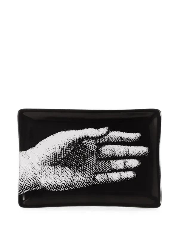 Fornasetti フォルナセッティ　mano アッシュトレイ　新品未使用 Fornasetti Mano アッシュトレイ | ブラック | FARFETCH JP