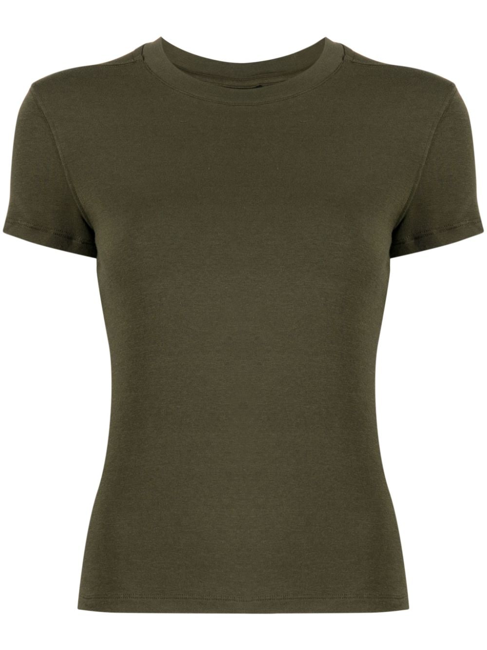 Thom Krom Round-neck Short-sleeves T-shirt In Green