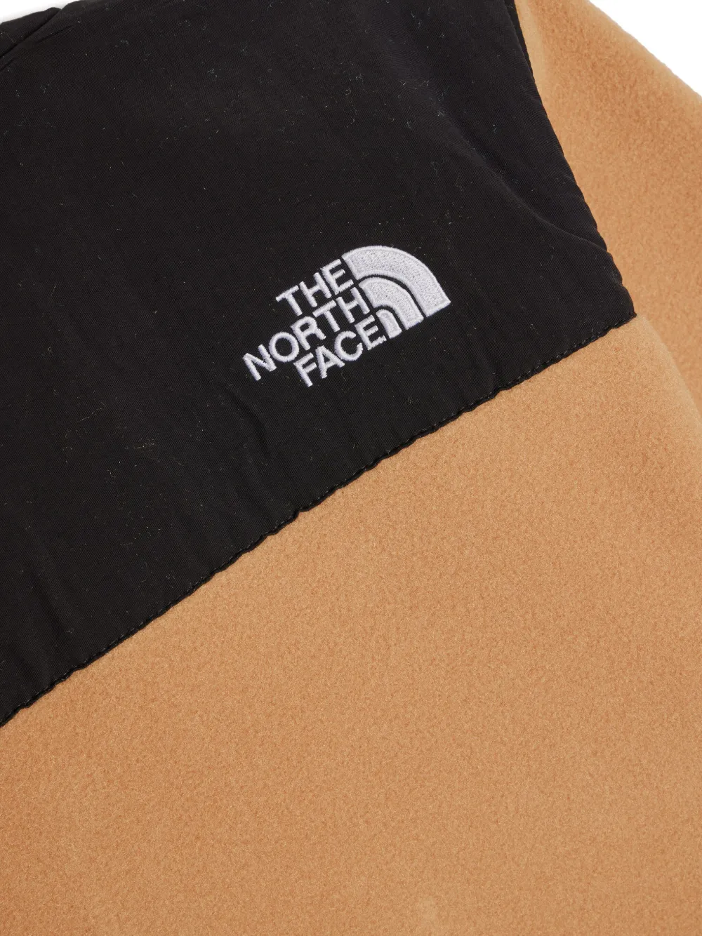 The North Face Fleece jack met logoprint Beige