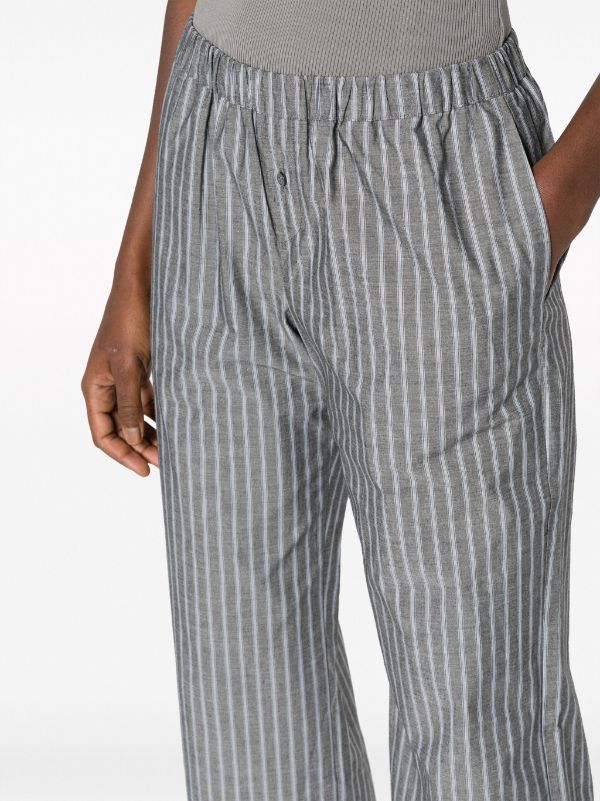 Paloma Wool Striped organic-cotton Trousers - Farfetch