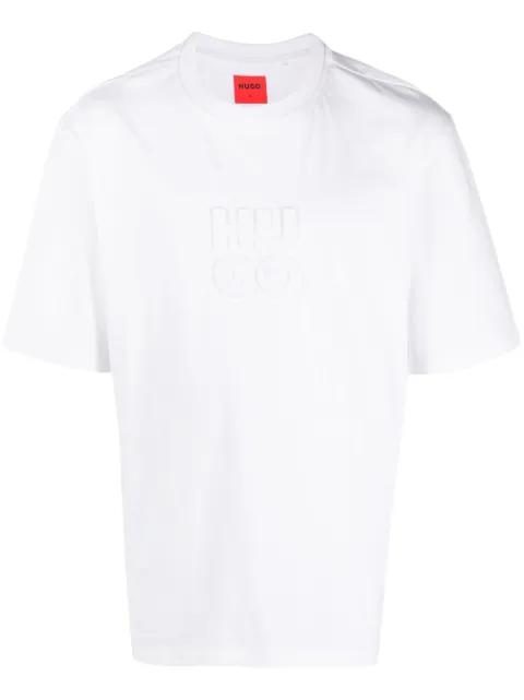 HUGO Camiseta com logo gravado