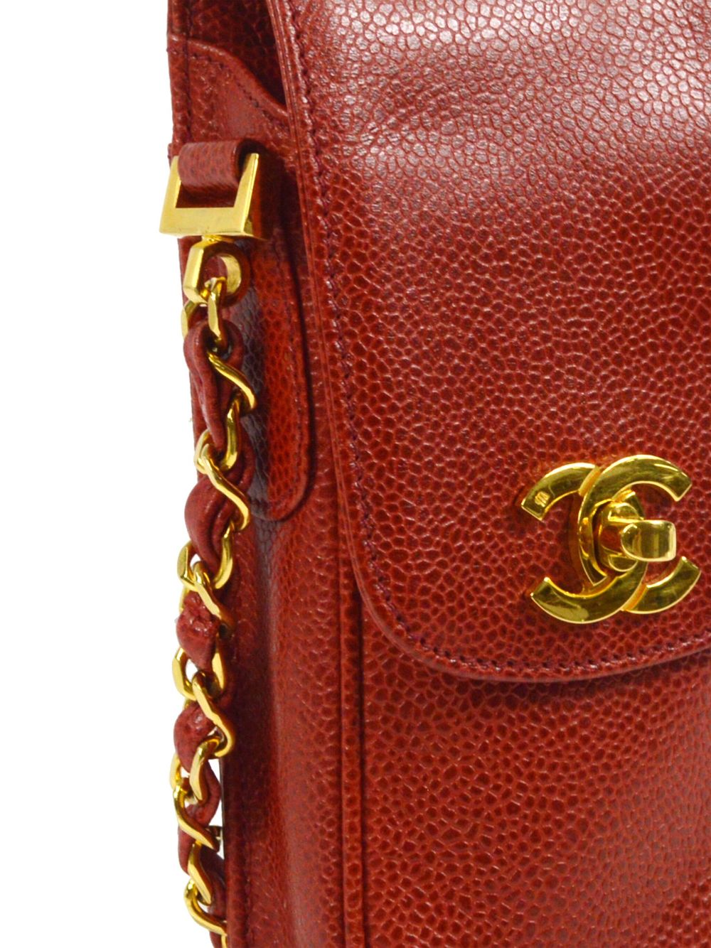 CHANEL 1995 CC turn-lock accessory shoulder bag Women