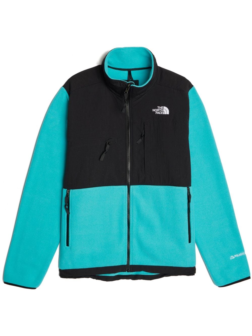 Shop The North Face Denali Logo-print Jacket In Blau