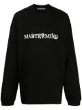 Mastermind Japan logo-print long-sleeve T-shirt - Black