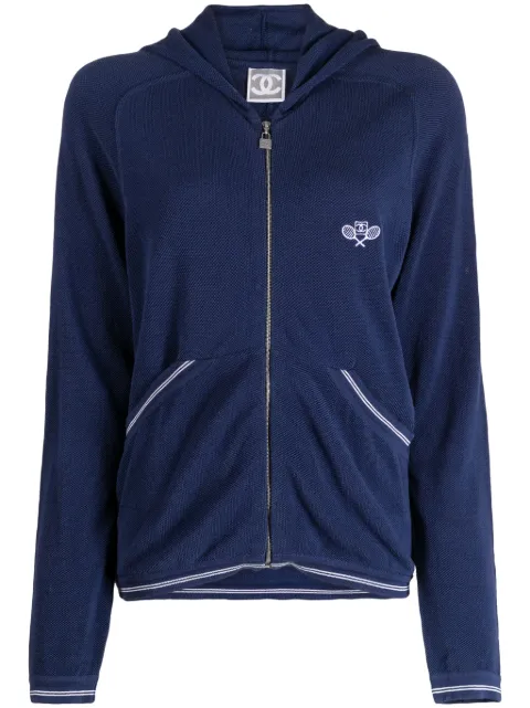 CHANEL Pre-Owned chamarra deportiva Sports Line 2005