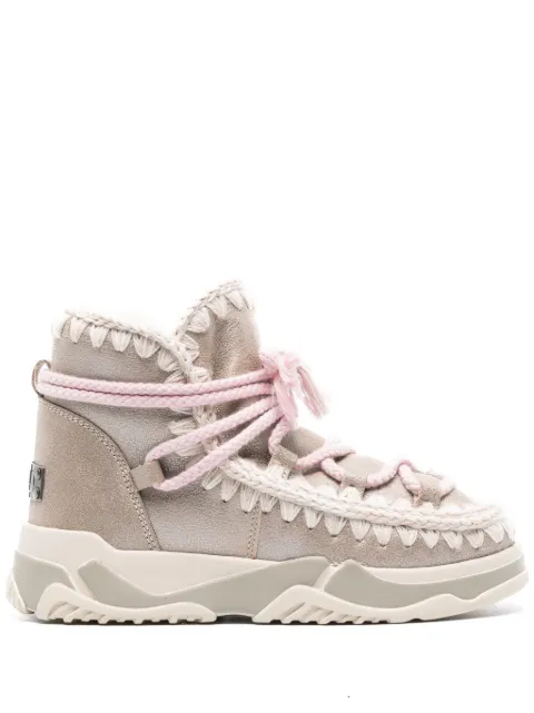 Mou Scoubidou suede ankle boots