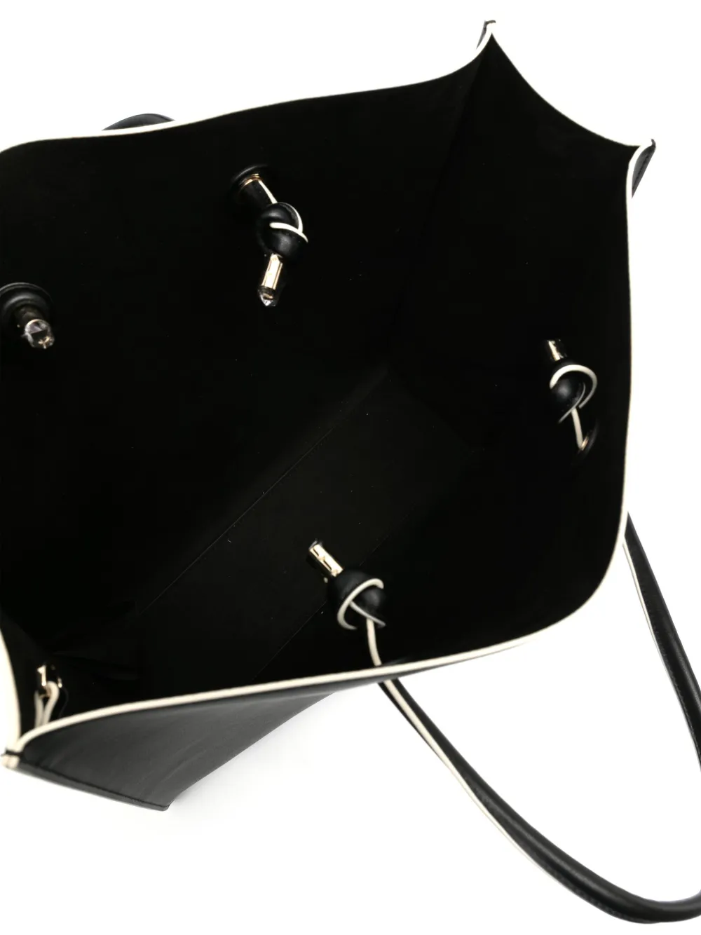 Elisabetta Franchi 10/20 Faux-leather Tote Bag In Black