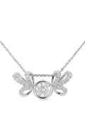 HYT Jewelry 18kt white gold diamond pendant necklace - Silver