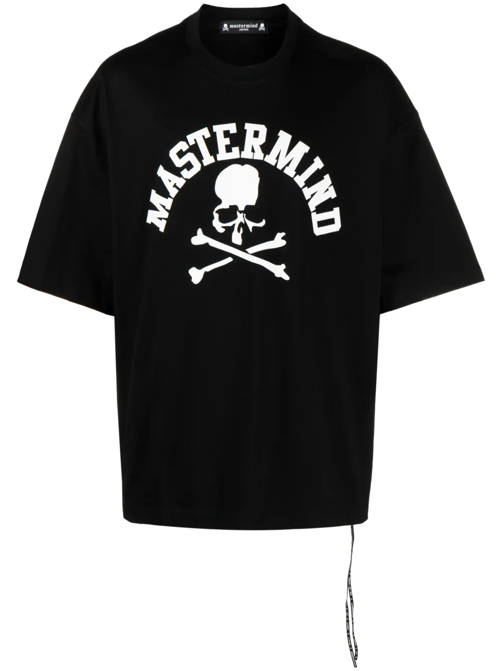 Mastermind Japan T-shirt met logoprint Zwart