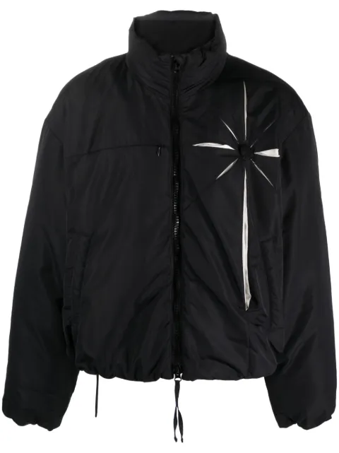 KUSIKOHC Origami padded bomber jacket