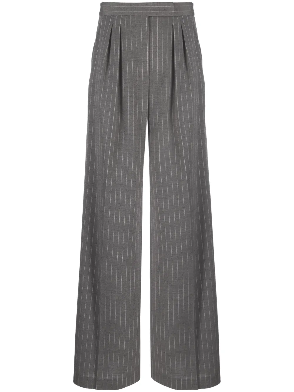 Max Mara Pantalon met krijtstreep Grijs